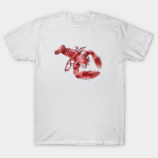 Crawfish .Watercolor illustration T-Shirt